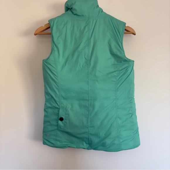 Ivivva Reversable vest in gray and teal girls Size: 12 - Picture 2 of 6